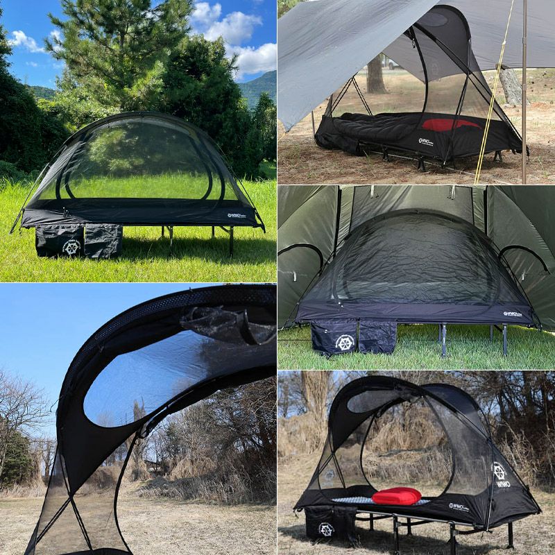 WIWO Camp bed Mesh tent キャンプベッドメッシュテント 正規販売】WIWO ウィーオ Camp bed Mesh tent キャンプベッドメッシュ