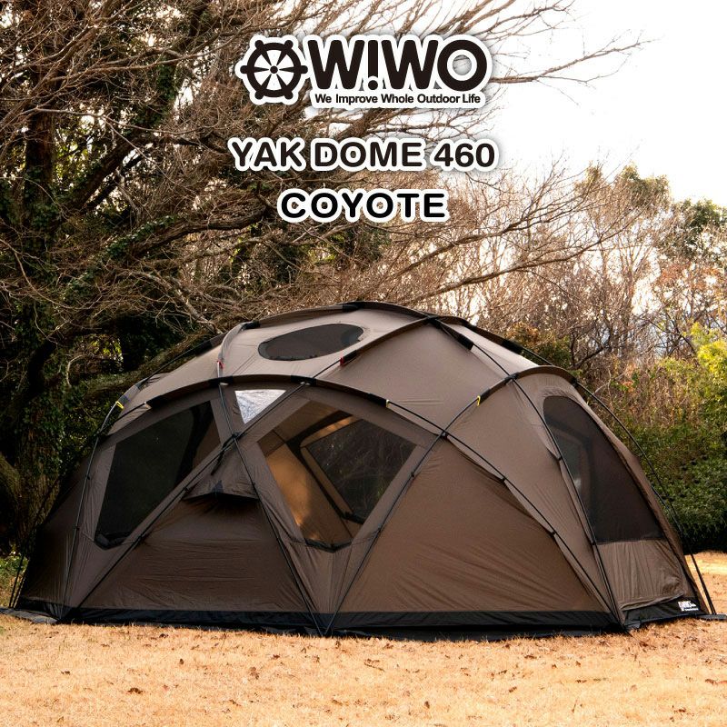 【美品】WIWO ヤクドーム460 正規販売】WIWO ウィーオ YAKDOME460 Coyote ヤクドーム460 コヨーテ
