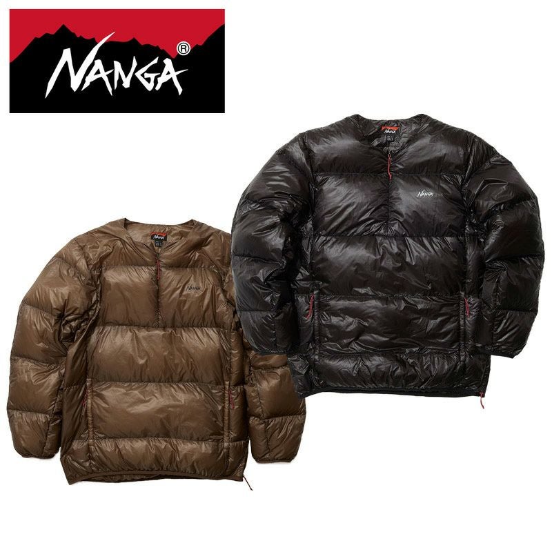 会員様限定！】NANGA ナンガ MOUNTAIN LODGE DOWN CREW NECK TOP MEN
