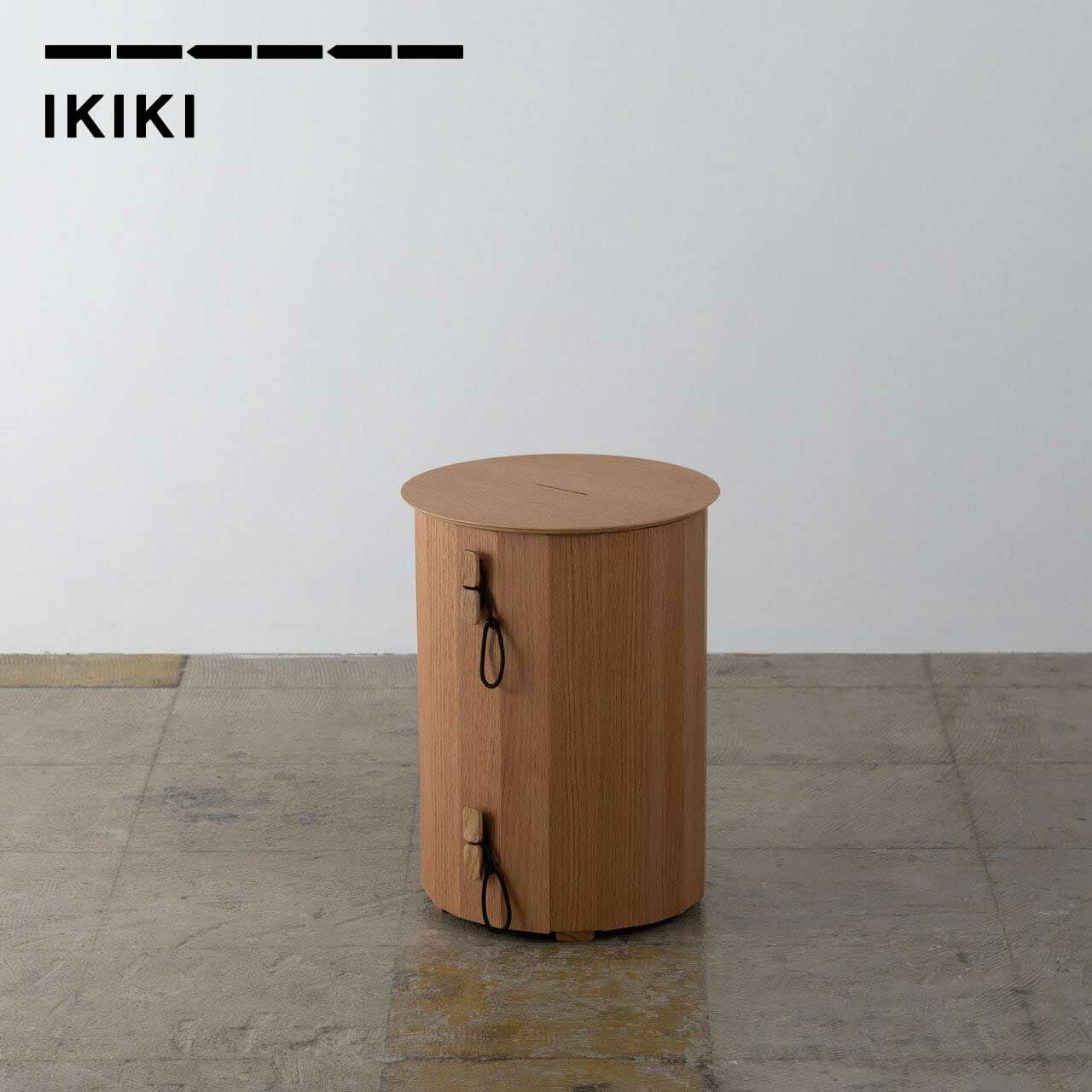 IKIKI イキキ フォルダブルコードビン オーク ゴミ箱 | ENTERSEEK