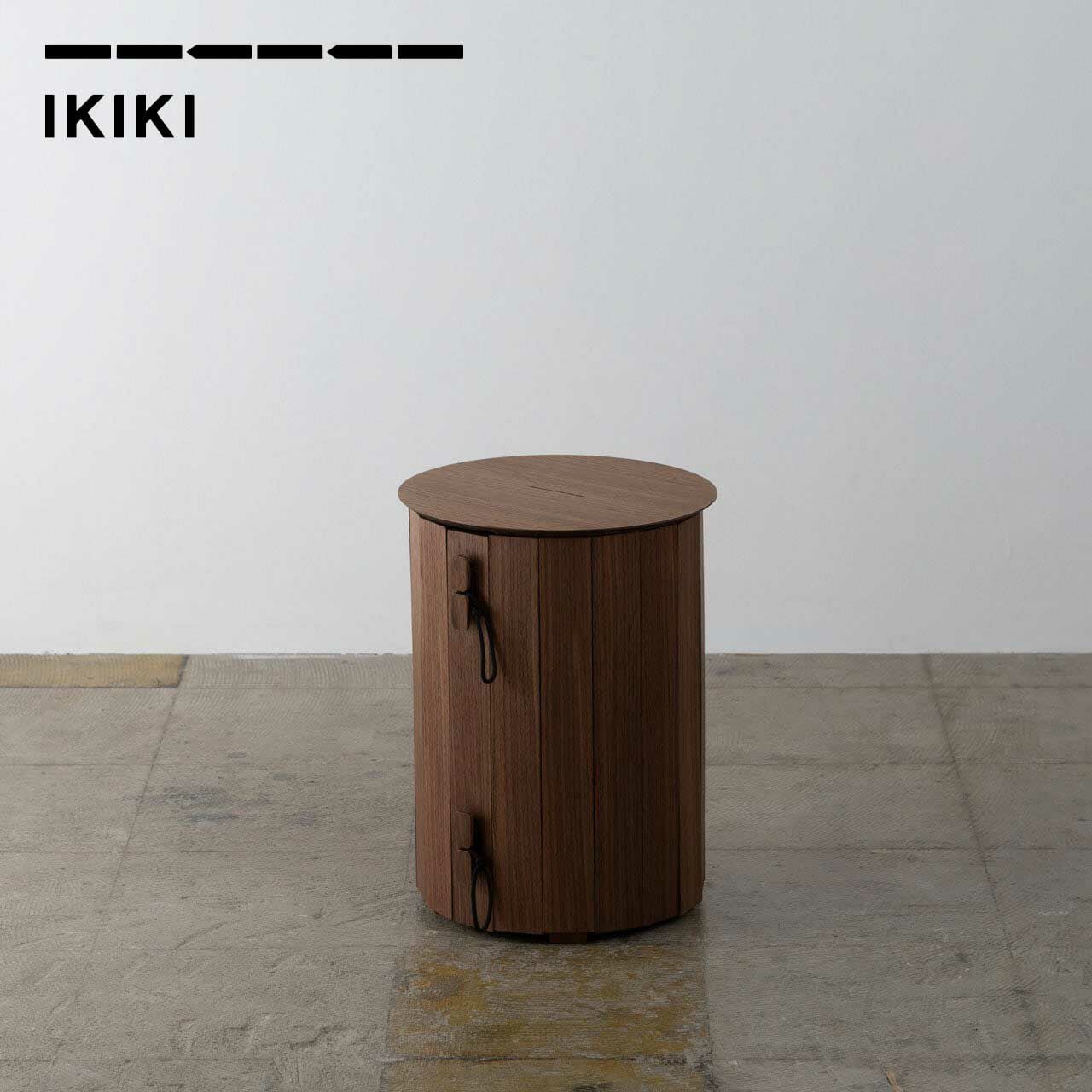 IKIKI（イキキ） フォルダブルコードビン ウォルナット K4600067 IKIKI イキキ フォルダブルコードビン ウォルナット ゴミ箱