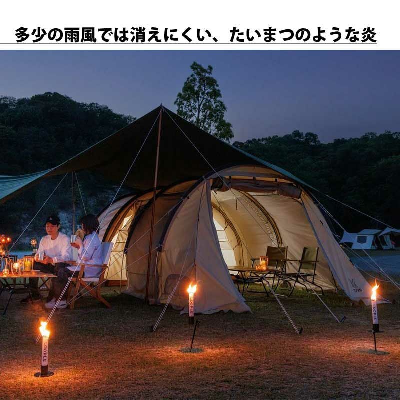  LOOPLE ループル キャンドルトーチ 2セット