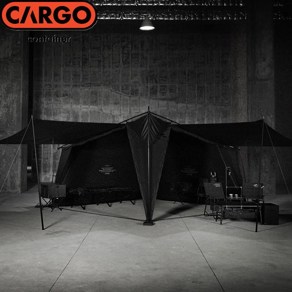 CARGO CONTAINER カーゴコンテナ SQUARE-X スクエアX ブラック